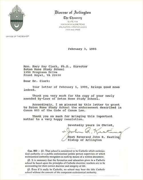 Arlington bishop endorsement letter Arlington bishop endorsement letter